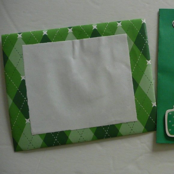 Handmade Christmas Tree Card + Gift Tag Blank Greeting Xmas - Picture 2 of 4